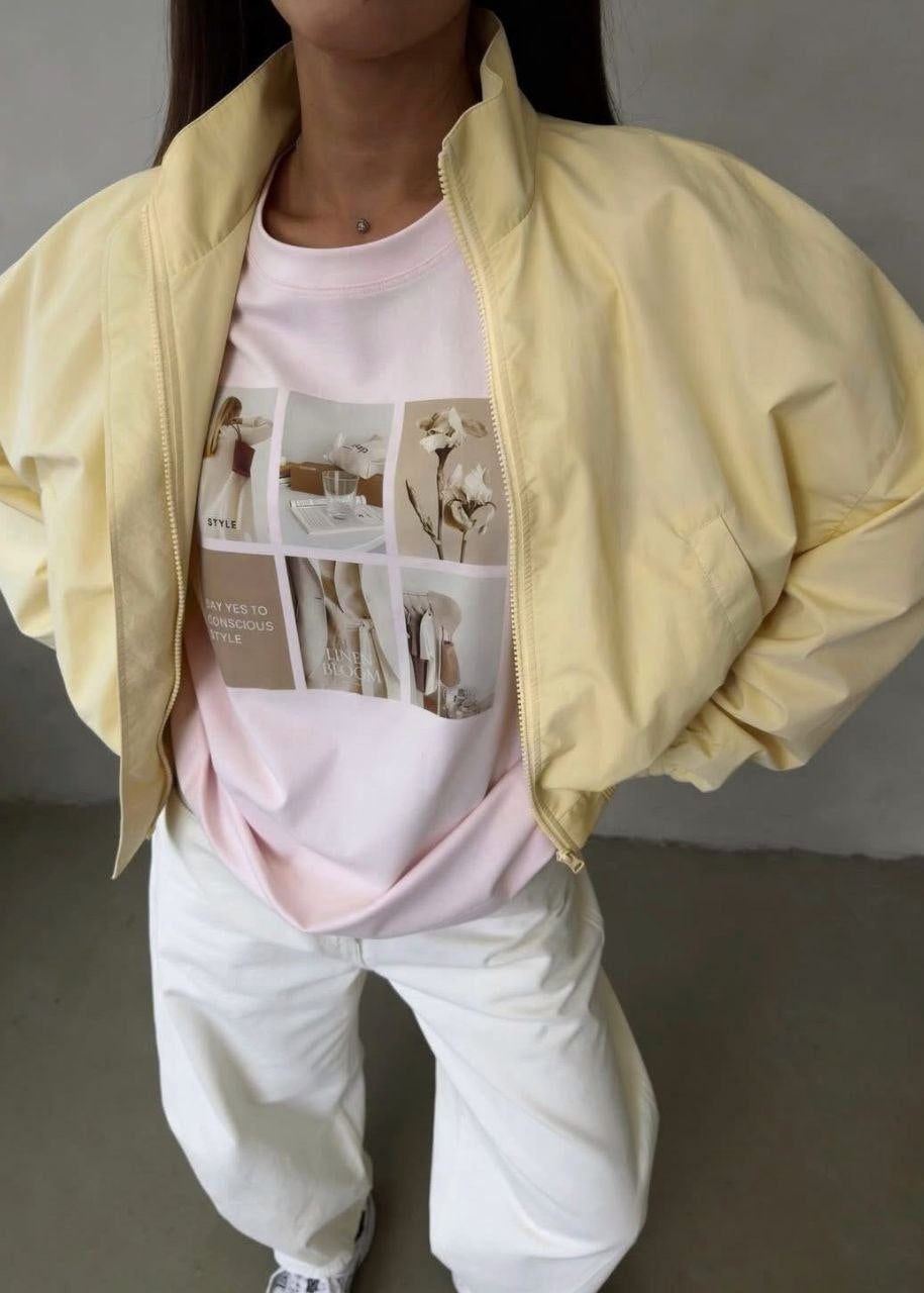 Malibu Oversized Cropped Windbreaker Jacket
