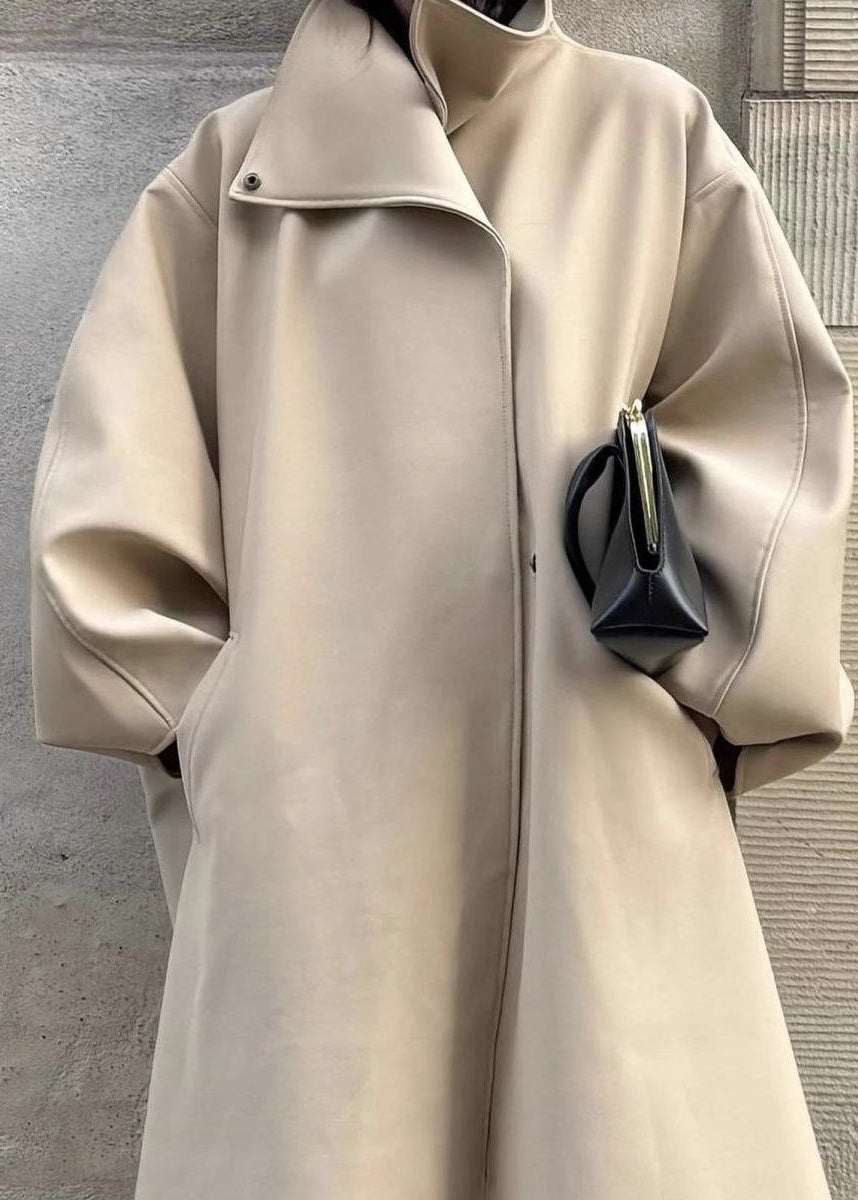 Aveline Oversized Sculpted Sleeve Maxi Coat