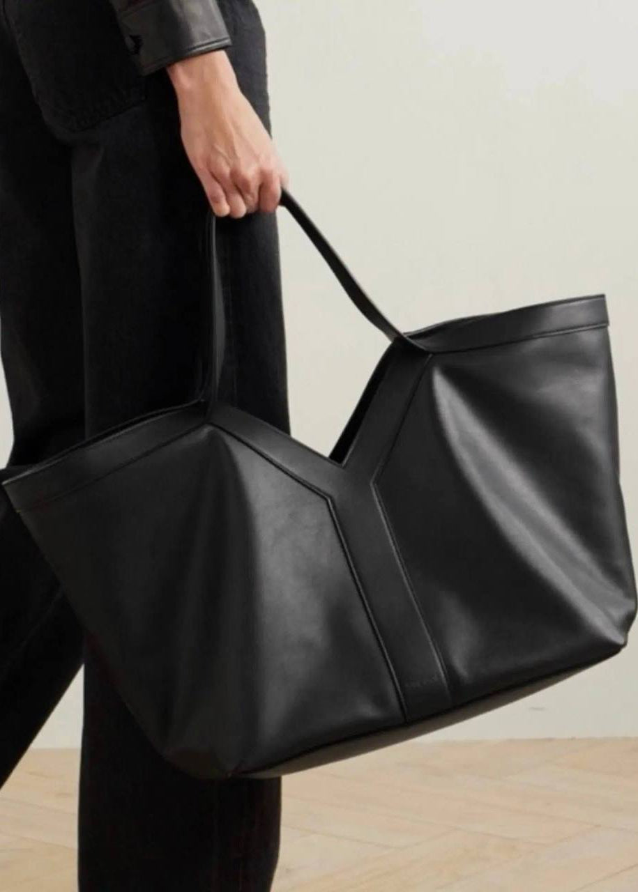 Valencia - Bolso Tote de Cuero Sobredimensionado