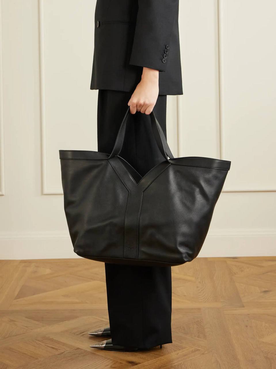 Valencia - Bolso Tote de Cuero Sobredimensionado