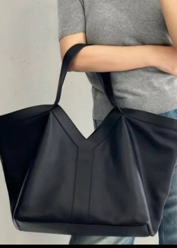 Valencia - Bolso Tote de Cuero Sobredimensionado