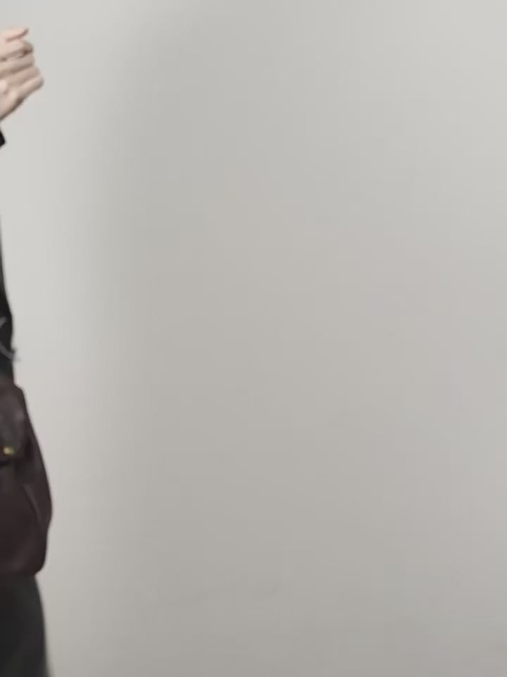 Brown Pebbled Leather Shoulder Bag with Removable Crossbody Strap