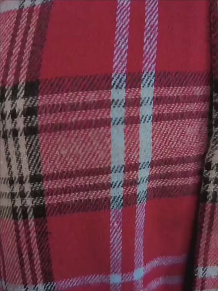 Kariertes Freizeit-Overshirt