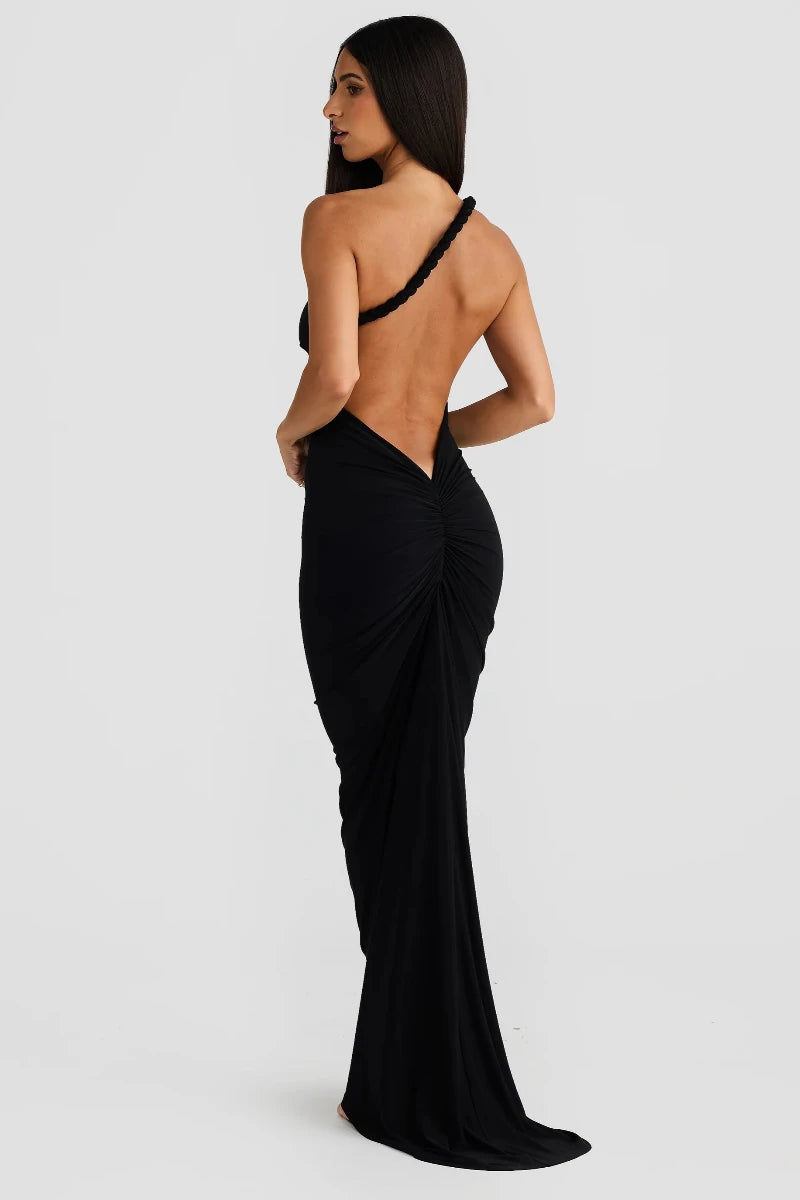 Luna Allure - Convertible Stretch Gown - VibeSoothe