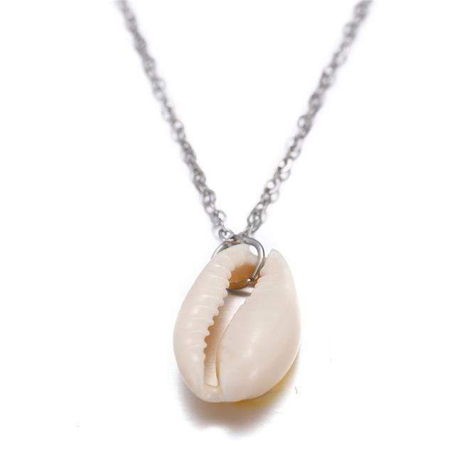 Conch Shell Pendant Necklace - VibeSoothe